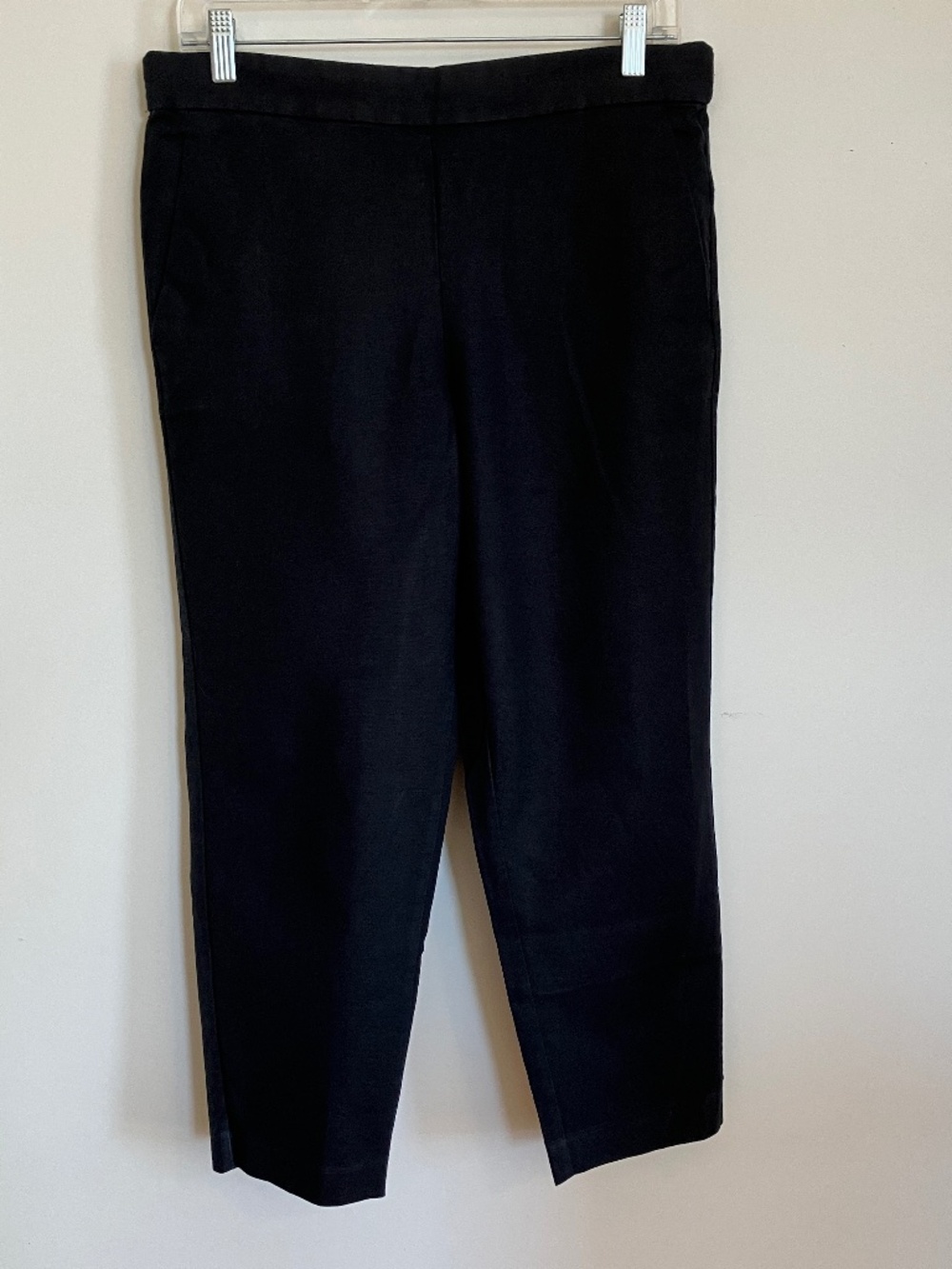 J Crew linen capris - cuffed bottom